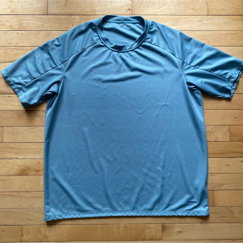 Patagonia Vintage Blue Athleisure Tee